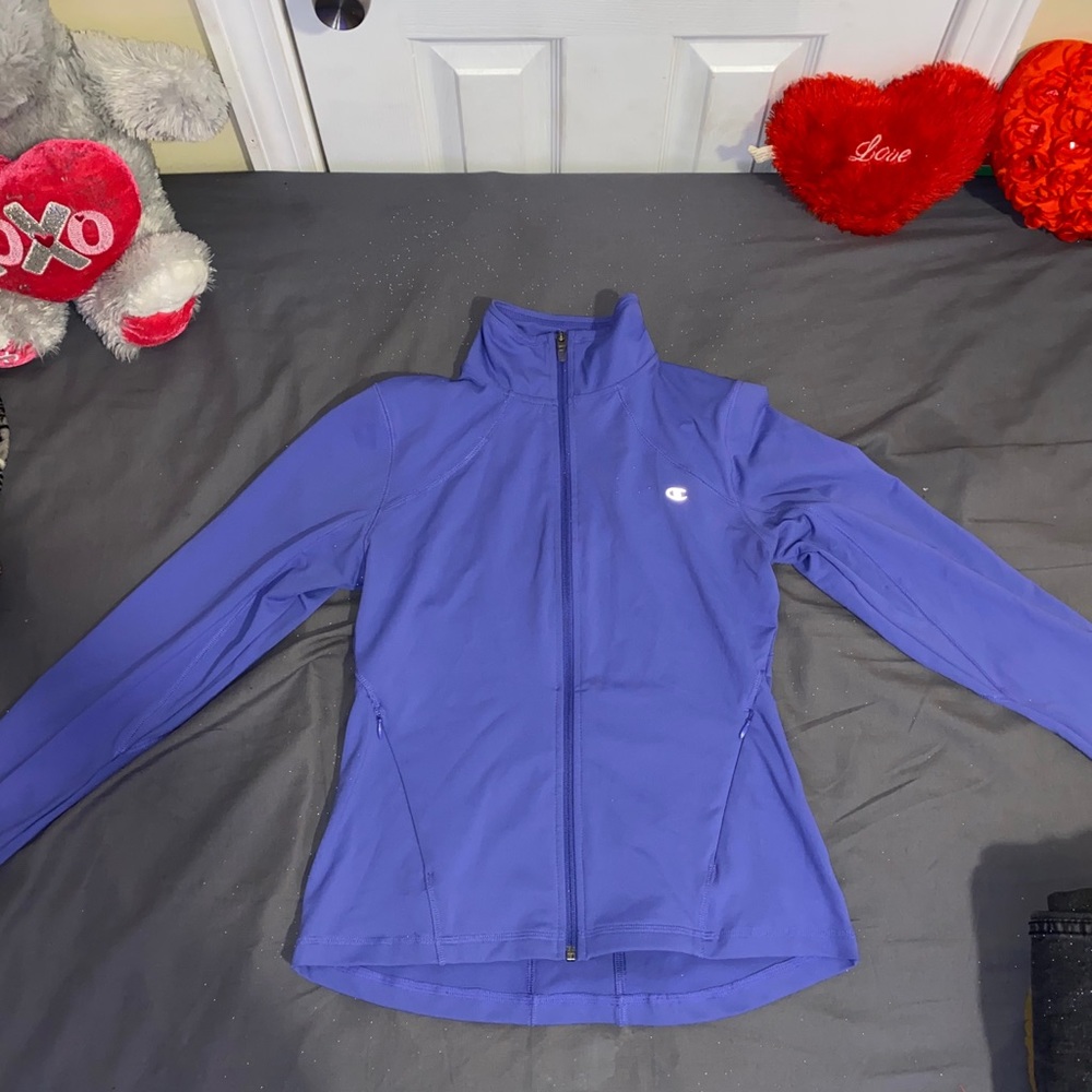 Purple champion sweater